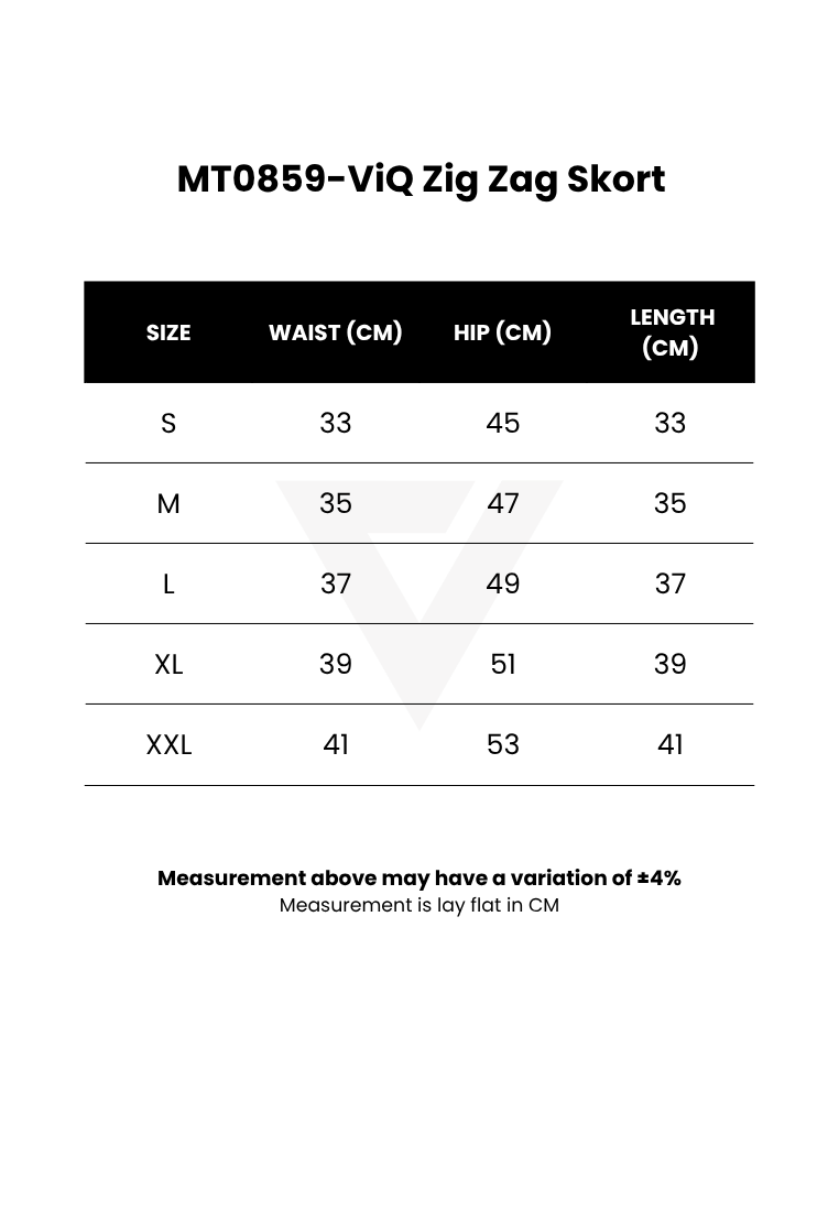 ViQ Zig Zag Skort