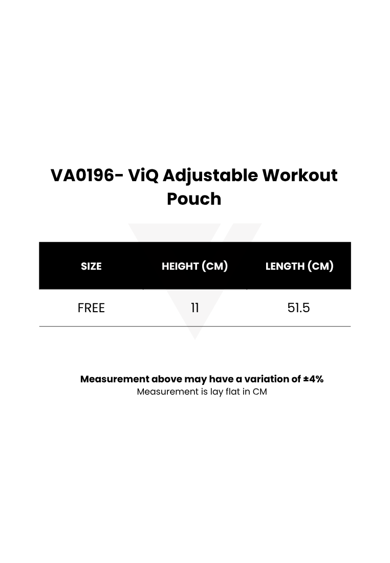 ViQ Adjustable Workout Pouch