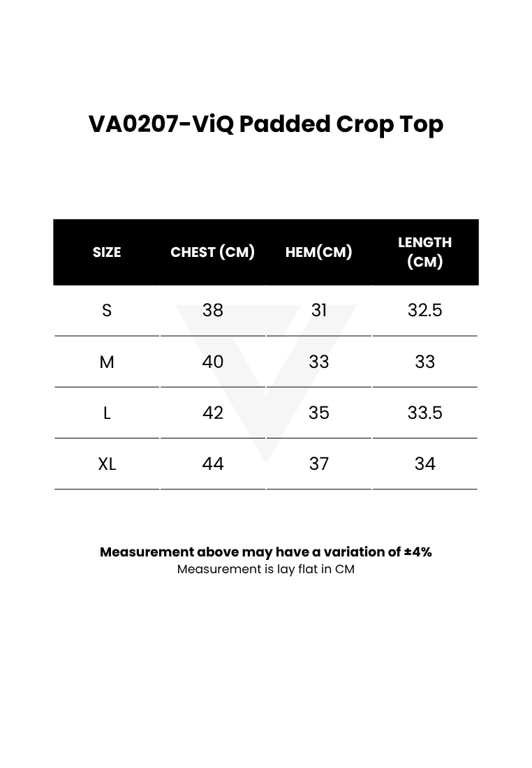 ViQ Padded Crop Top