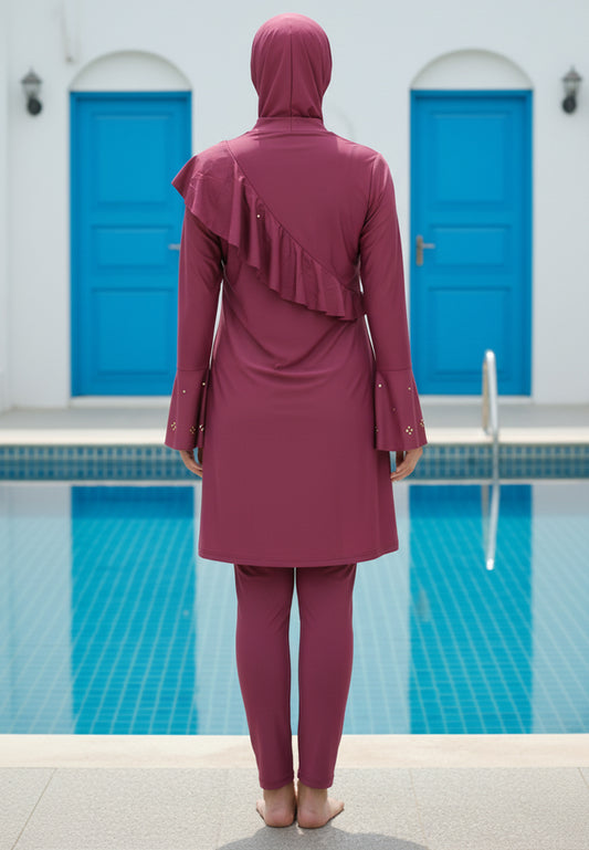Tidalwave Rosa Modest Beachwear Set of 3