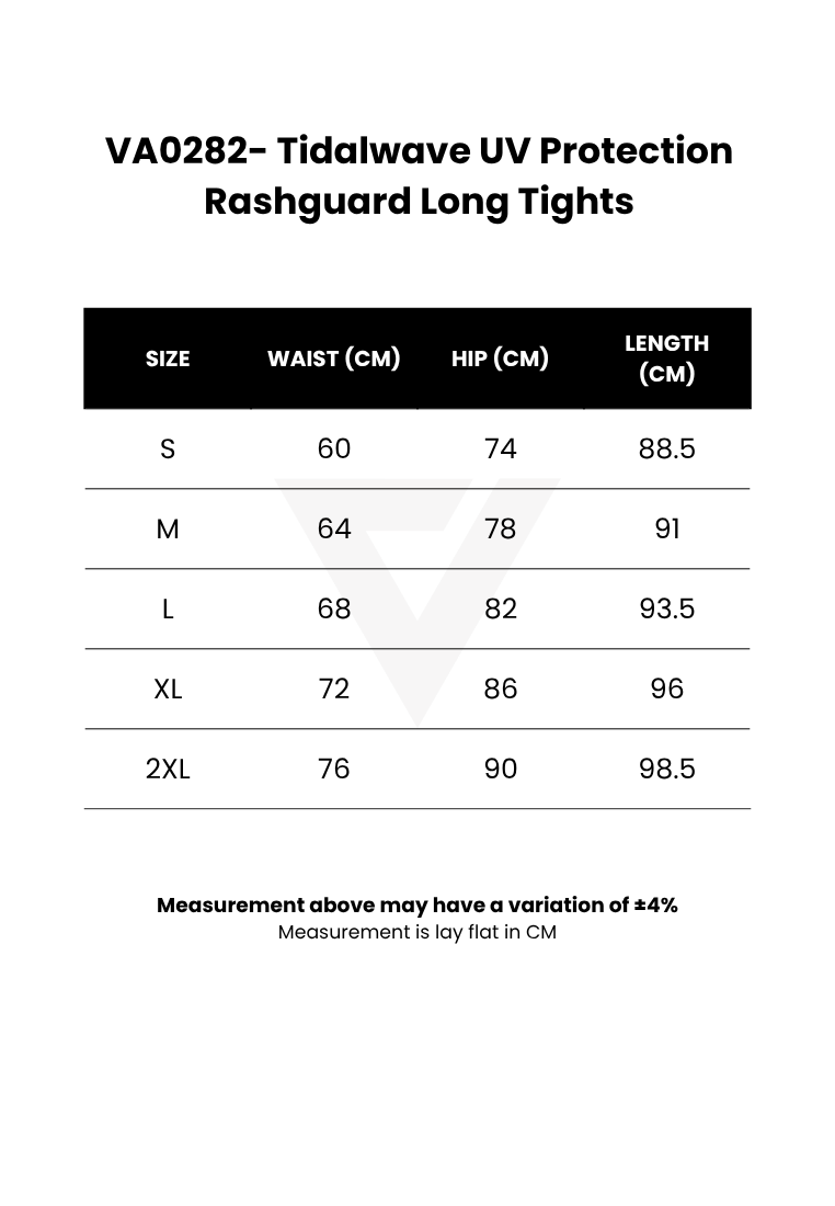 Tidalwave UV Protection Rashguard Long Tights