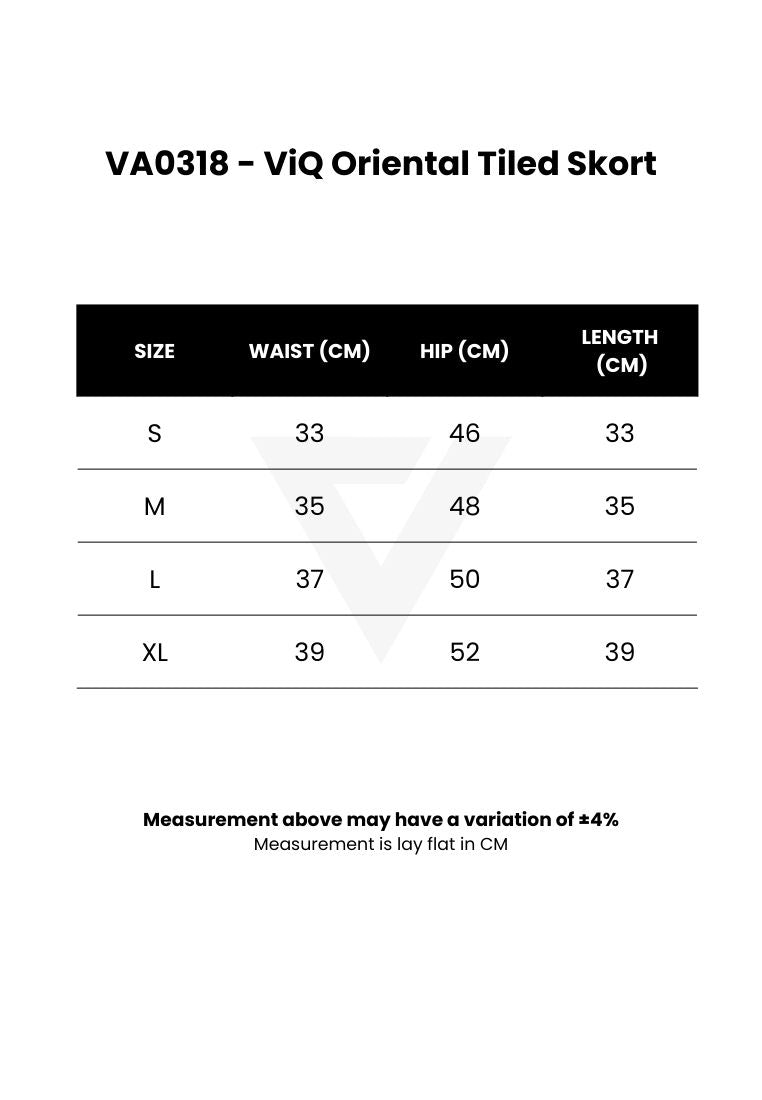 ViQ Oriental Tiled Skort