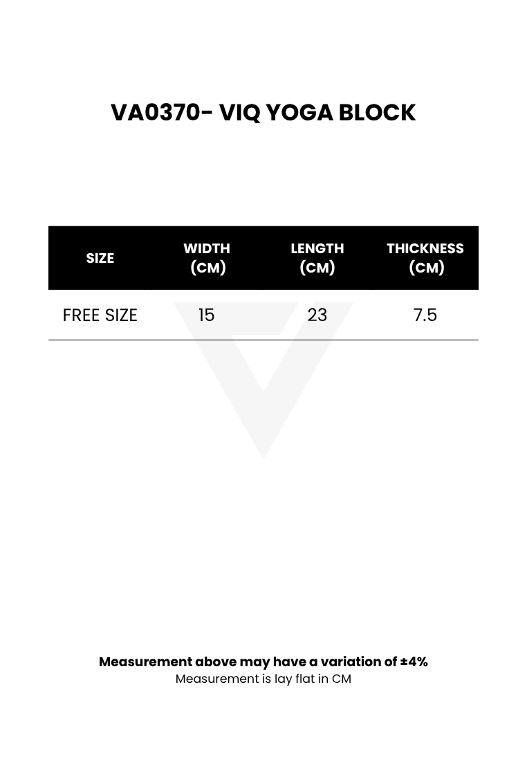 ViQ Yoga Block
