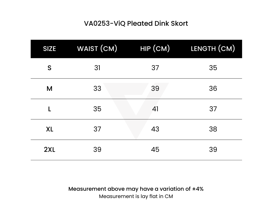 ViQ Pleated Dink Skort