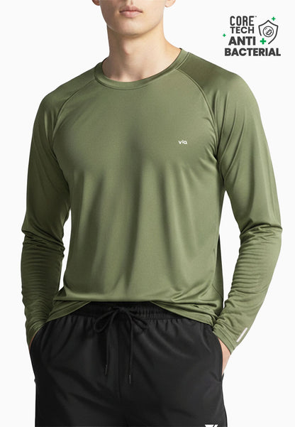 ViQ CoreTech® Antibacterial Men Long Sleeve Tee