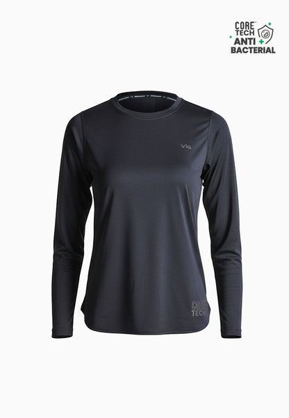 ViQ CoreTech® Antibacterial Long Sleeve Slim Fit Tee