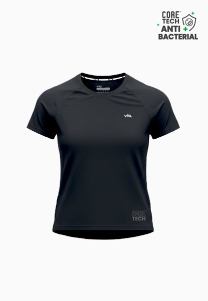 ViQ CoreTech® Antibacterial Wommen  Raglan Tee
