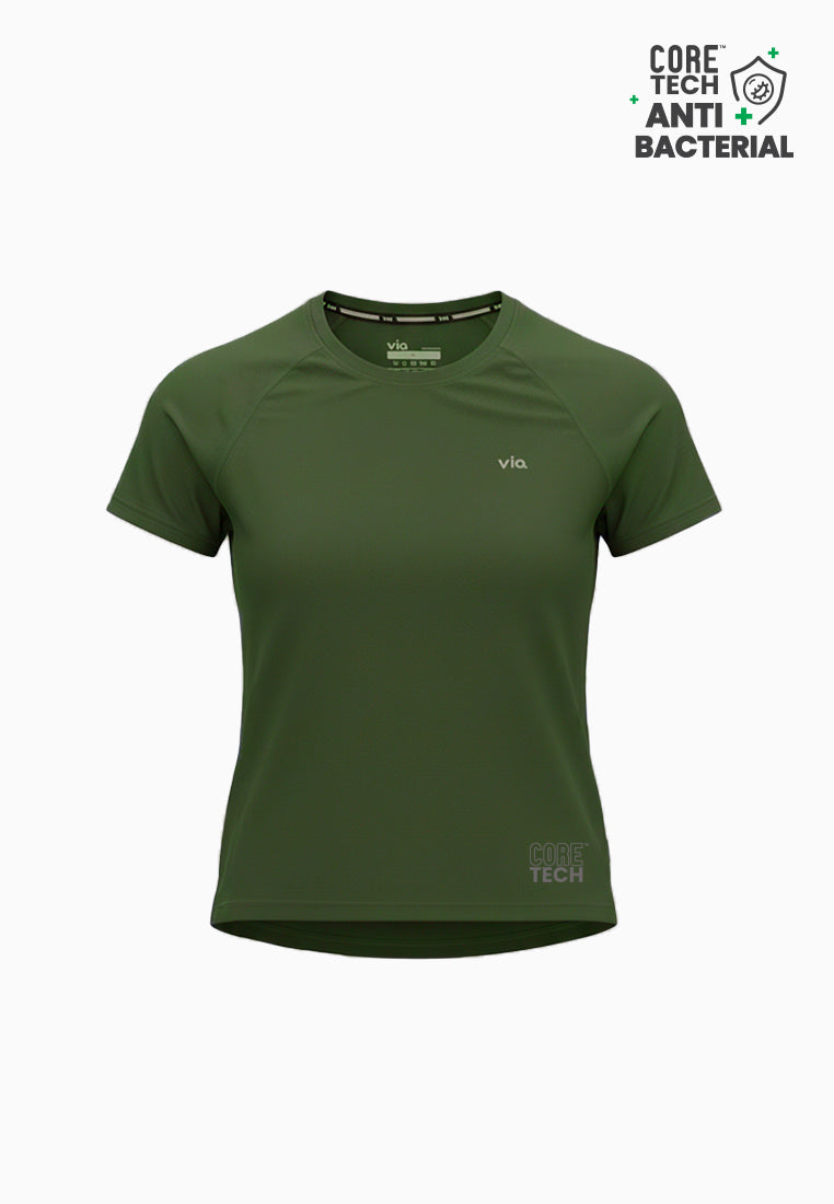 ViQ CoreTech® Antibacterial Wommen  Raglan Tee