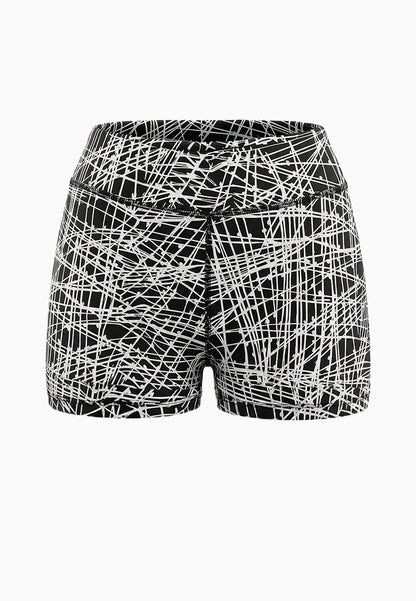 ViQ Printed Biker Shorts