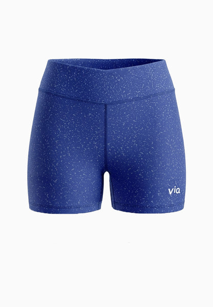 ViQ Printed Biker Shorts