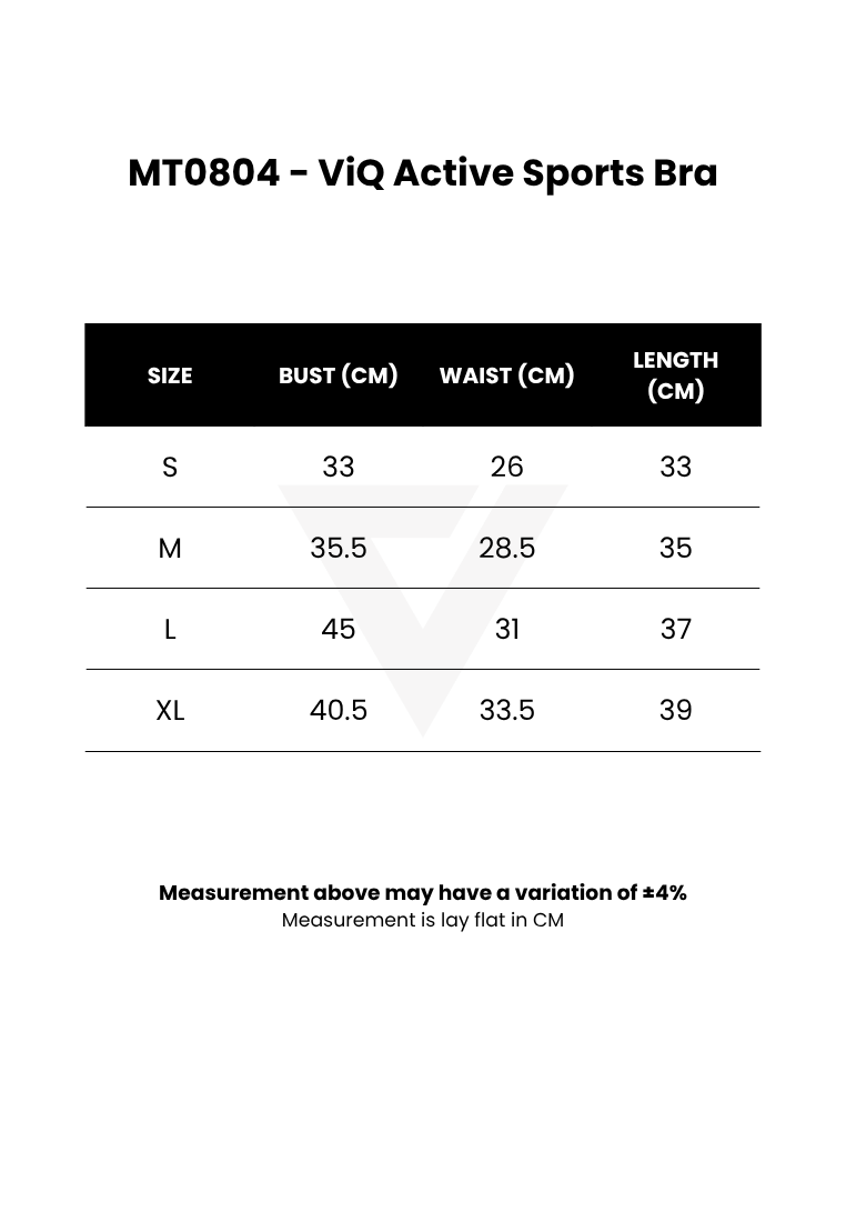 ViQ Active Sports Bra
