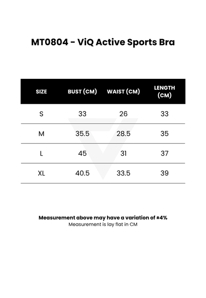 ViQ Active Sports Bra