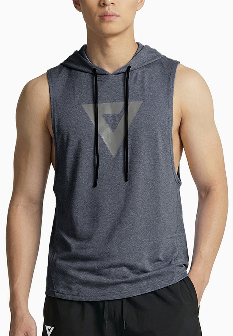 ViQ Men's Branding Hoodie Loose Singlet