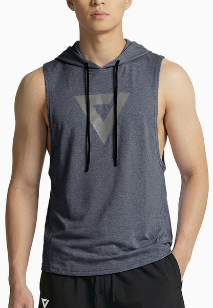 ViQ Men's Branding Hoodie Loose Singlet