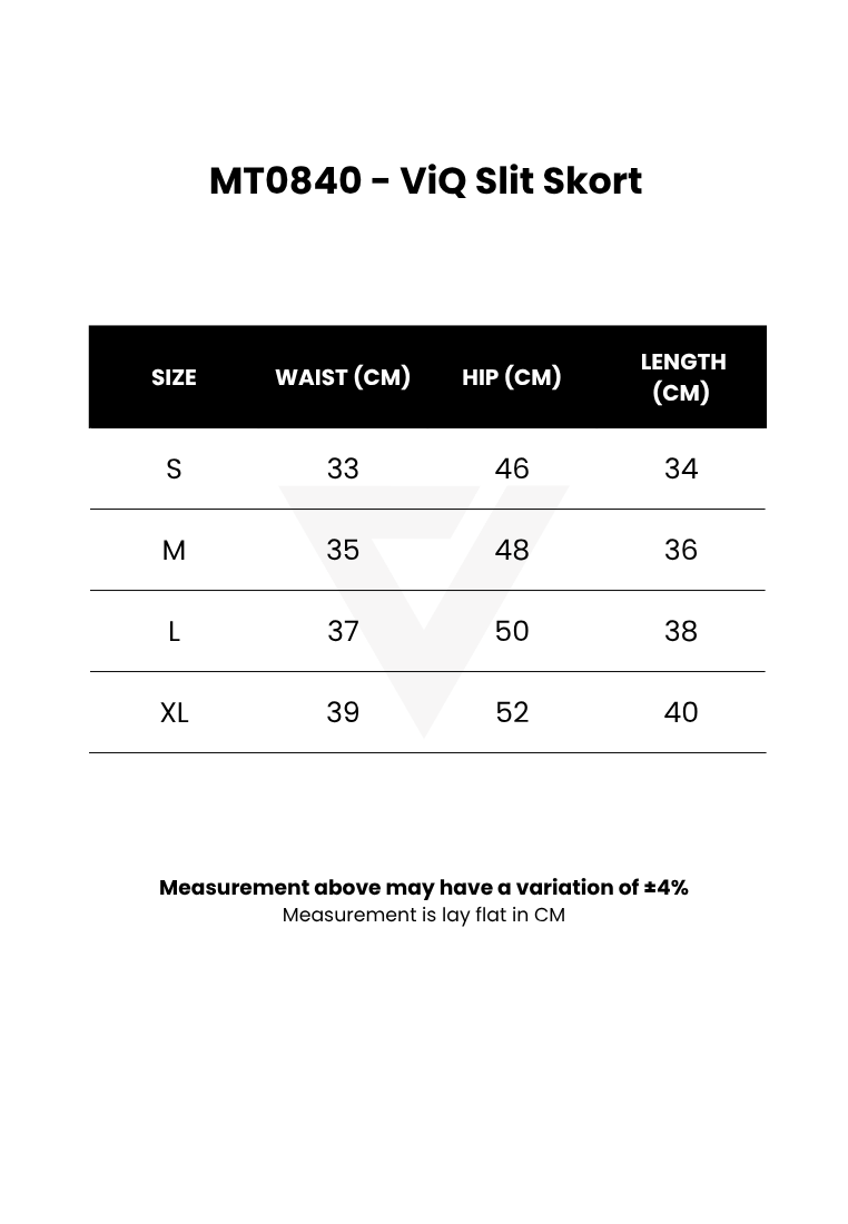 ViQ Slit Skort