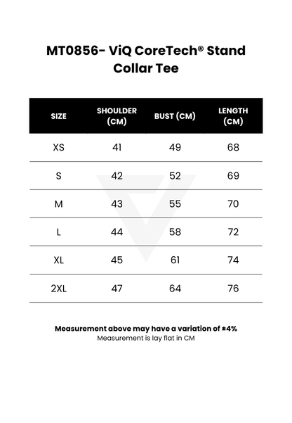 ViQ CoreTech® Cooling Stand Collar Tee