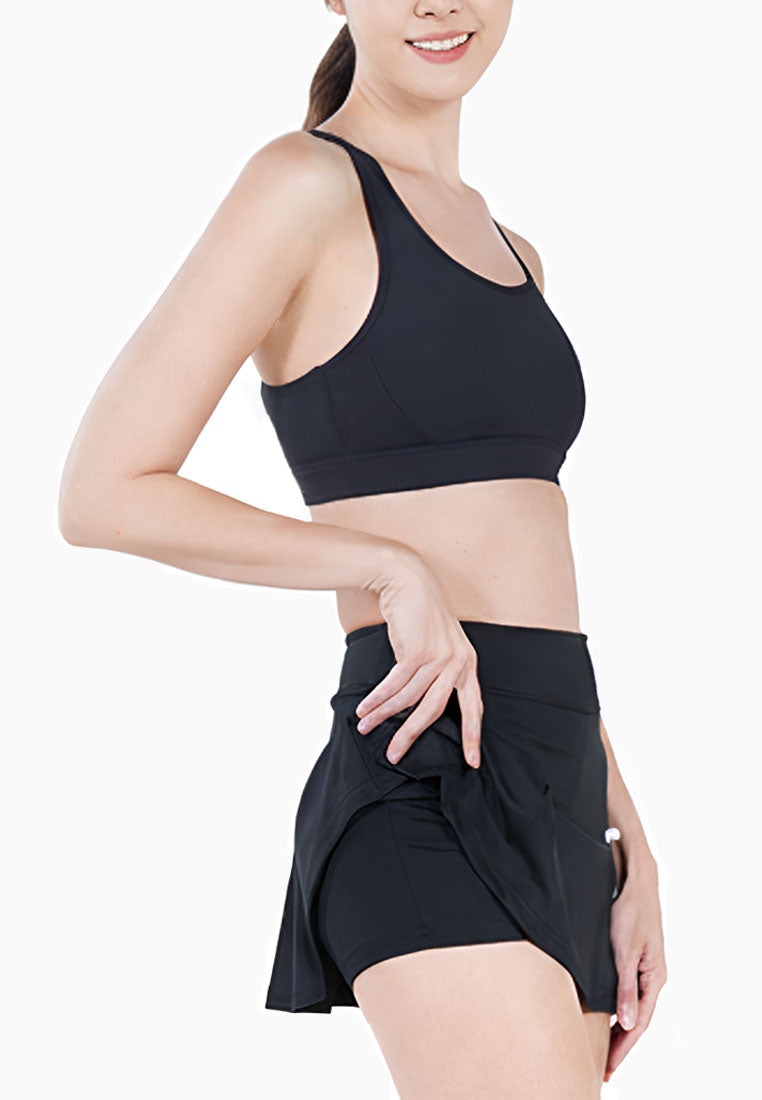 ViQ Oriental Pleated Skort