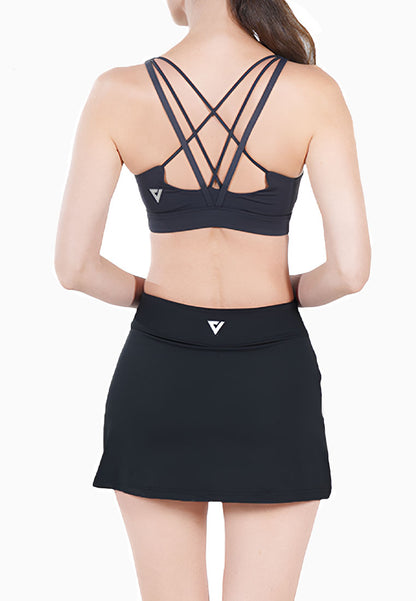 ViQ Oriental Pleated Skort