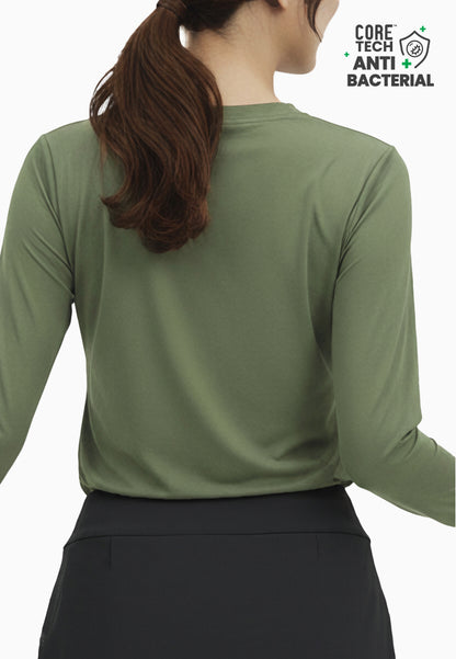 ViQ CoreTech® Antibacterial Women Long Sleeve Tee