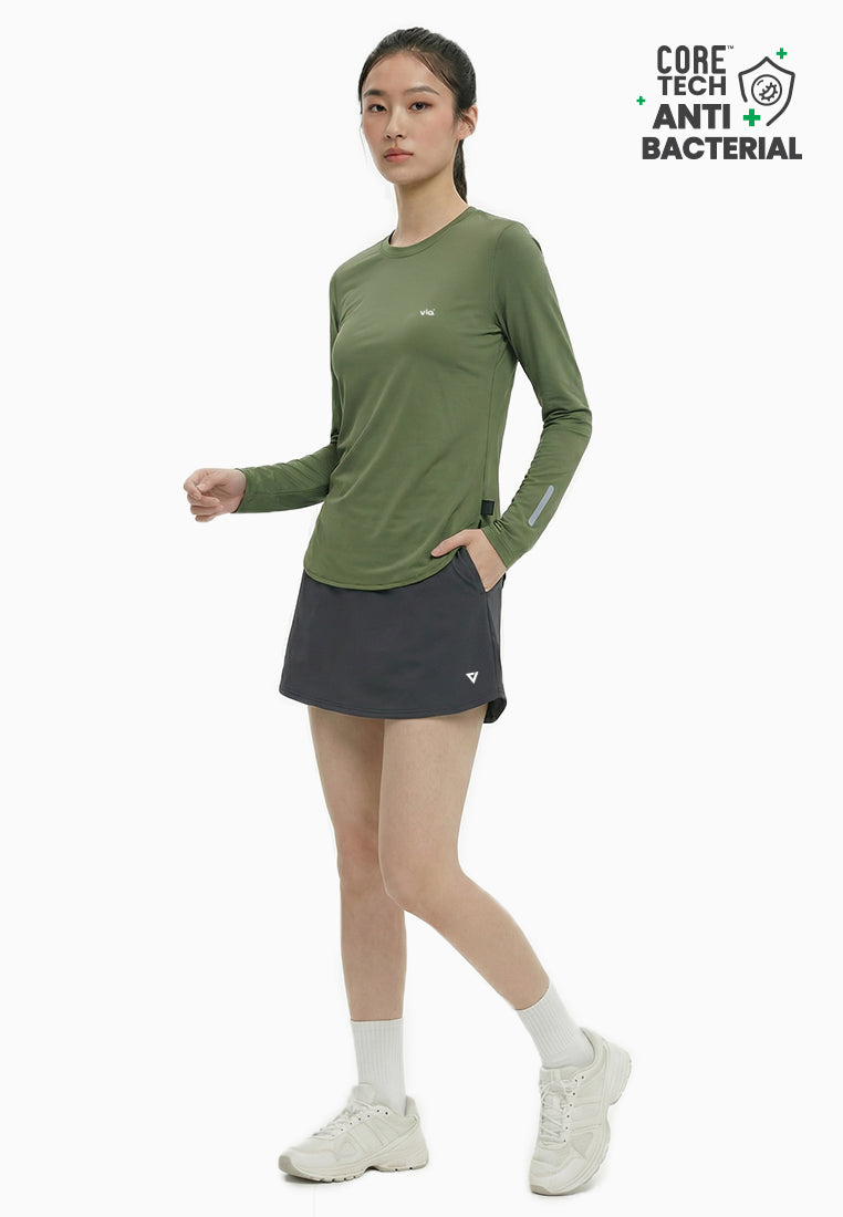 ViQ CoreTech® Antibacterial Women Long Sleeve Tee
