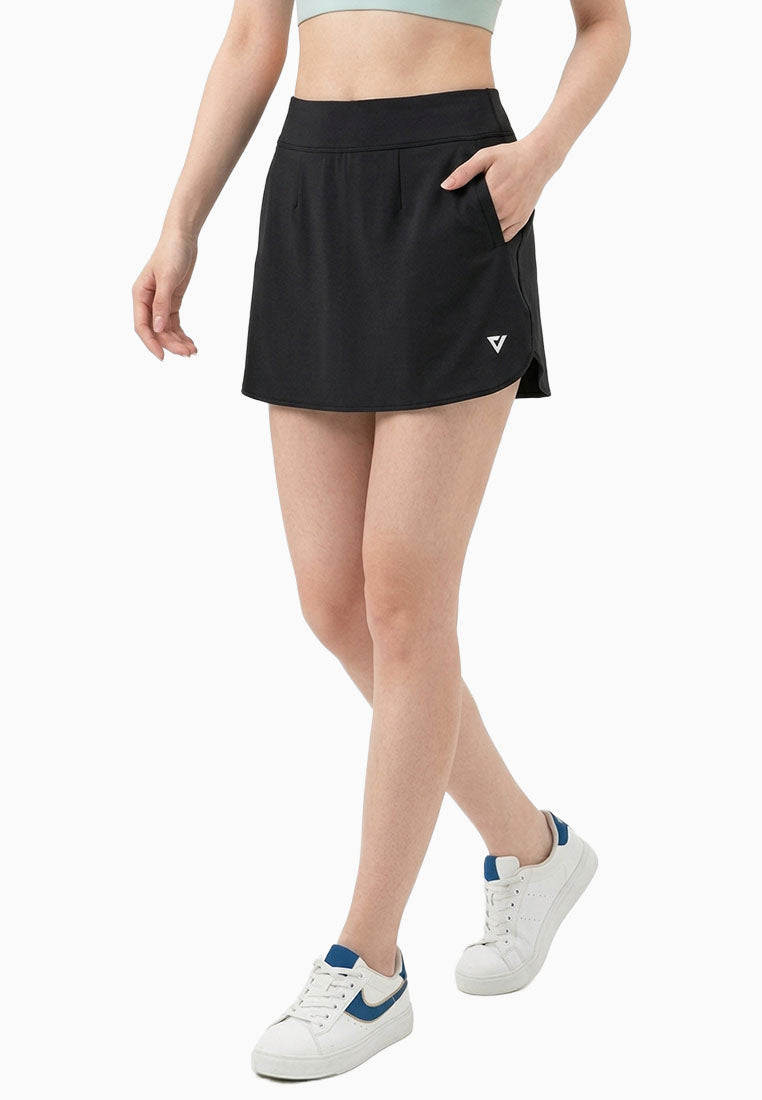 ViQ Round Hem Skort with Pockets