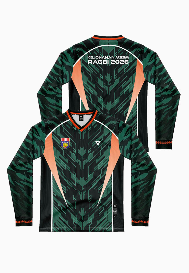 ViQ x MSSM 2026 Rugby V-Neck Tee