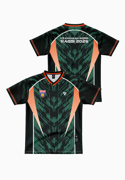 ViQ x MSSM 2026 Rugby V-Neck Tee