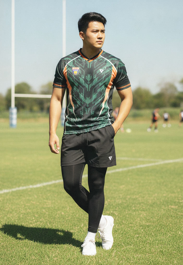 ViQ x MSSM 2026 Rugby V-Neck Tee