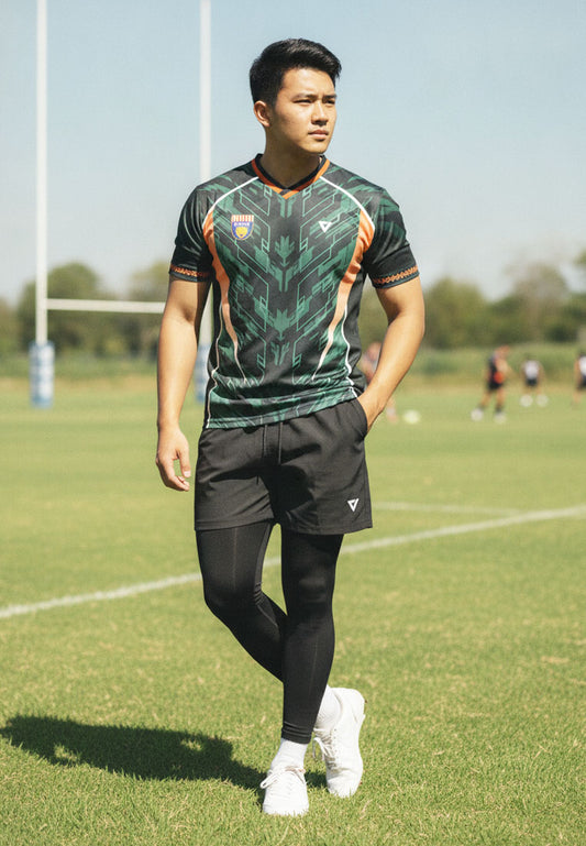 ViQ x MSSM 2026 Rugby V-Neck Tee