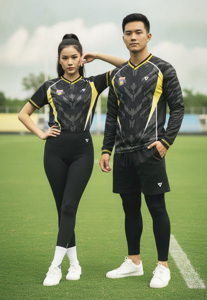 ViQ x MSSM 2026 Rugby V-Neck Tee