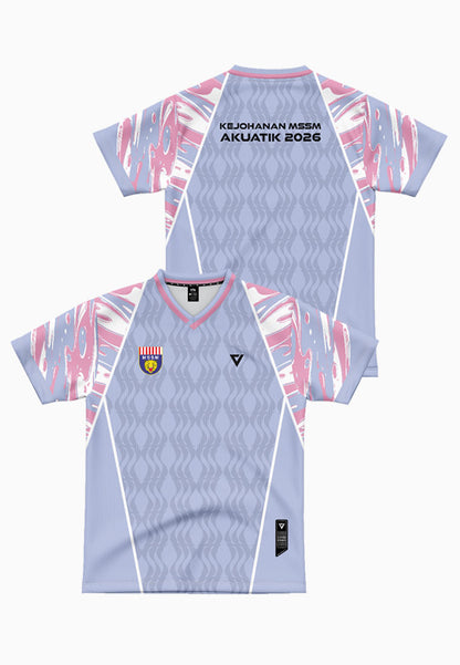 ViQ x MSSM 2026 Aquatic V-Neck Tee
