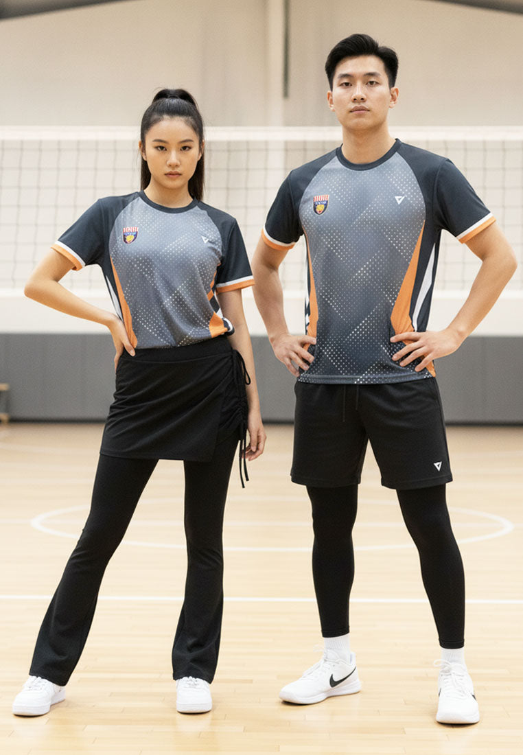 ViQ x MSSM 2026 Volleyball Round Neck Tee