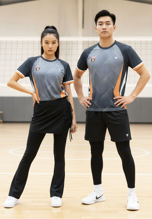 ViQ x MSSM 2026 Volleyball Round Neck Tee