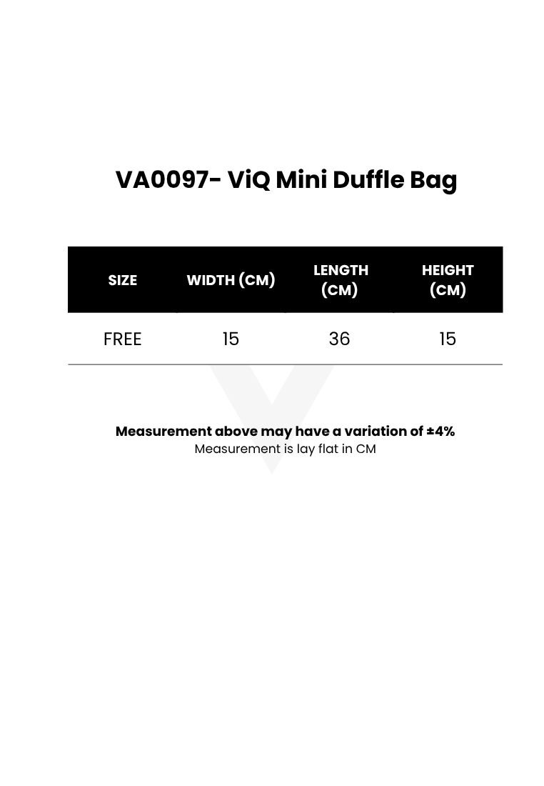 ViQ Mini Duffle Bag