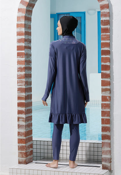 Tidalwave Wisteria Modest Beachwear Set of 2