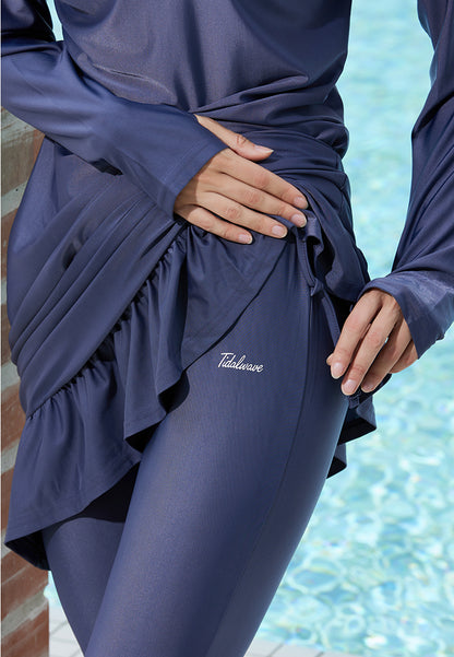 Tidalwave Wisteria Modest Beachwear Set of 2