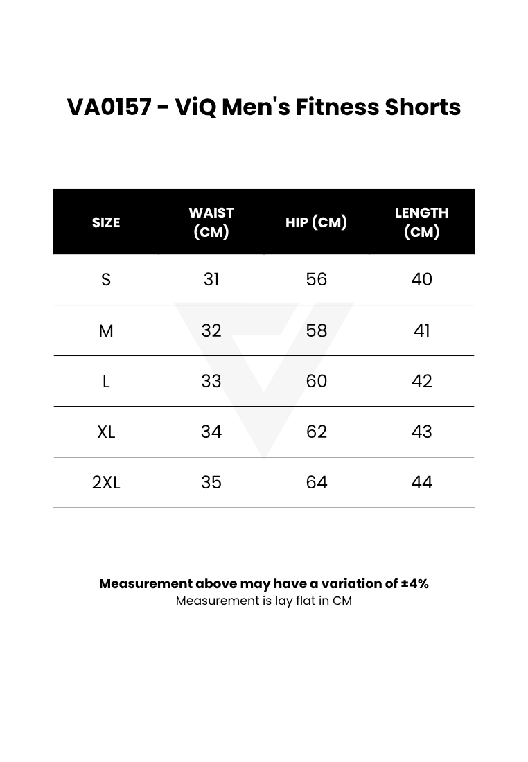 ViQ Men's Fitness Shorts