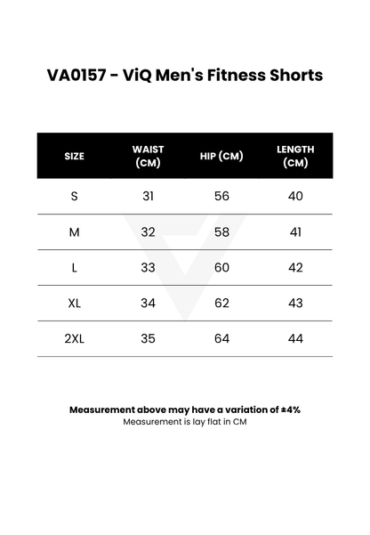 ViQ Men's Fitness Shorts