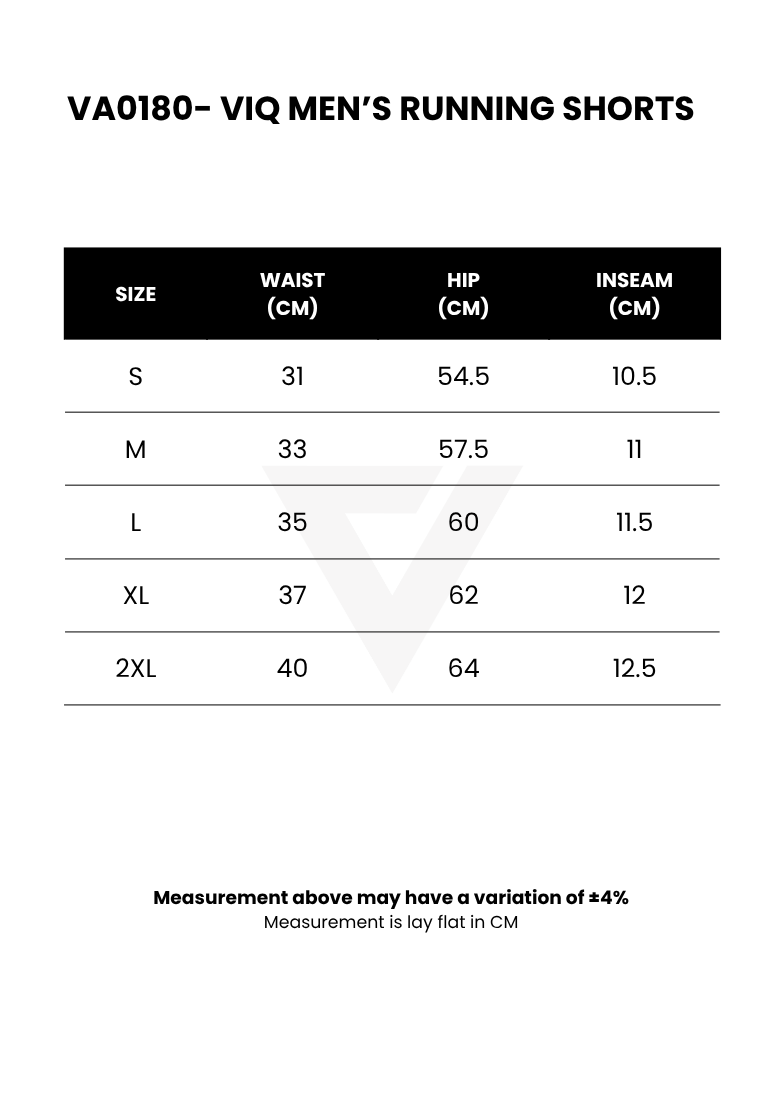 ViQ Men's Running Shorts