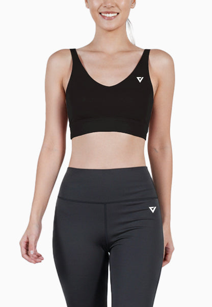 ViQ Low Back Strappy Sports Bra