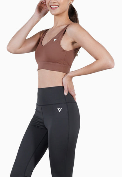 ViQ Low Back Strappy Sports Bra
