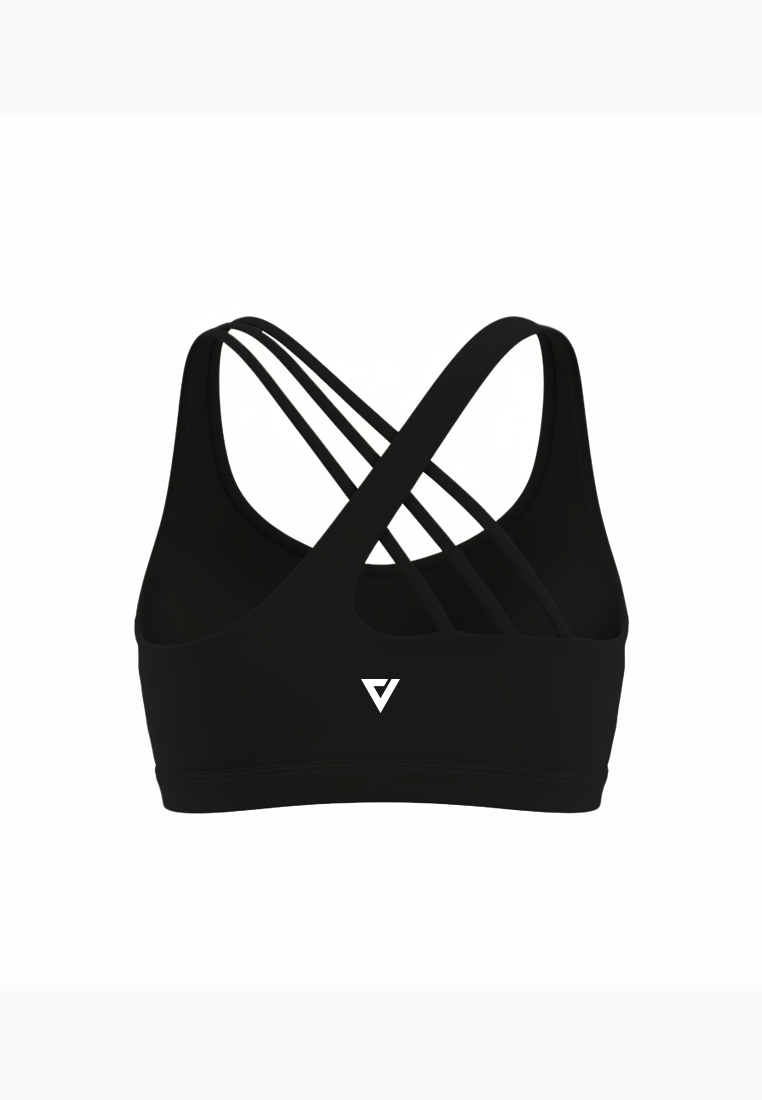 ViQ Asymmetrical Crisscross Sports Bra