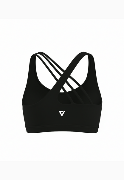ViQ Asymmetrical Crisscross Sports Bra