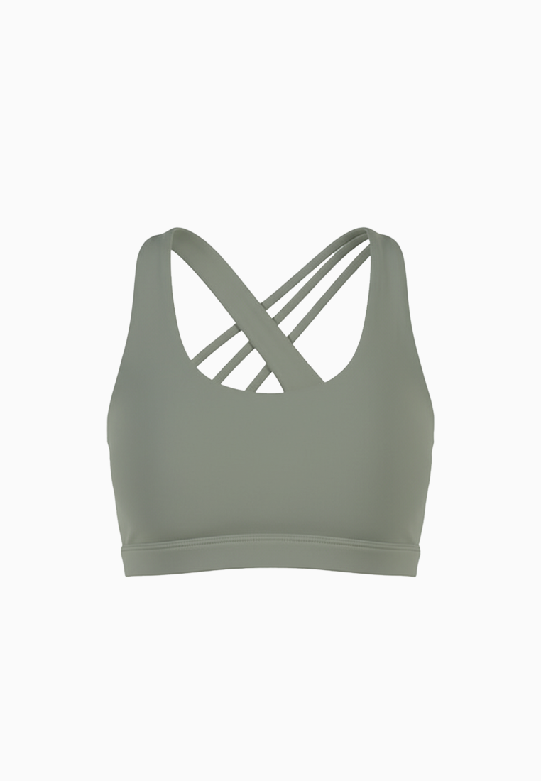 ViQ Asymmetrical Crisscross Sports Bra