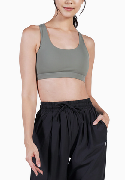 ViQ Asymmetrical Crisscross Sports Bra