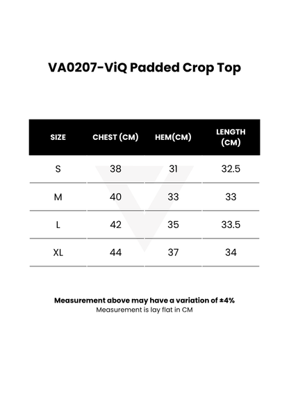 ViQ Padded Crop Top