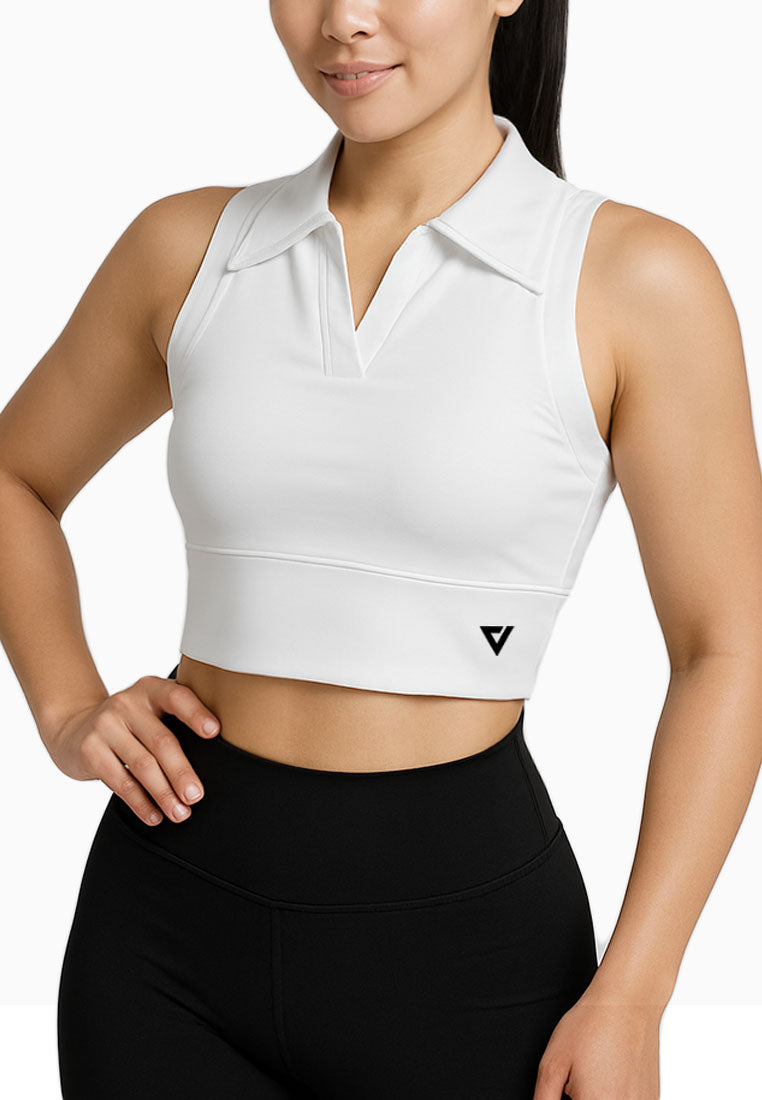 ViQ Collared Polo Sports Bra