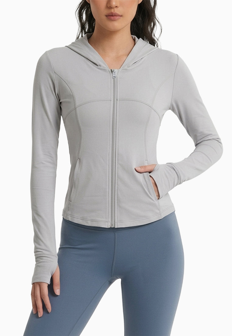 ViQ CoreTech® UV Protection Long Sleeve Fitted Hoodie