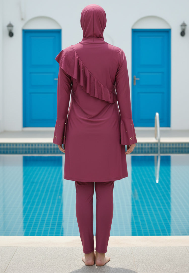 Tidalwave Rosa Modest Beachwear Set of 3