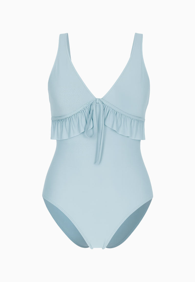 Tidalwave Skye Plunge Neck Onepiece Swimsuit